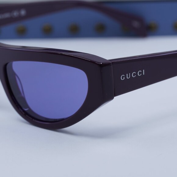 Final Price! Gucci GG1919S 007 Plum/Violet Sunglasses main image 7